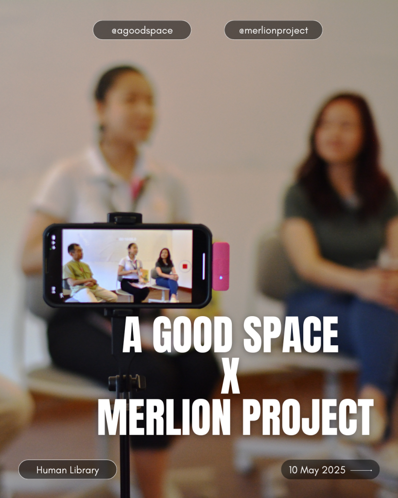 A Good Space x Merlion Project with Jennifer Lim and Toh Kian Beng